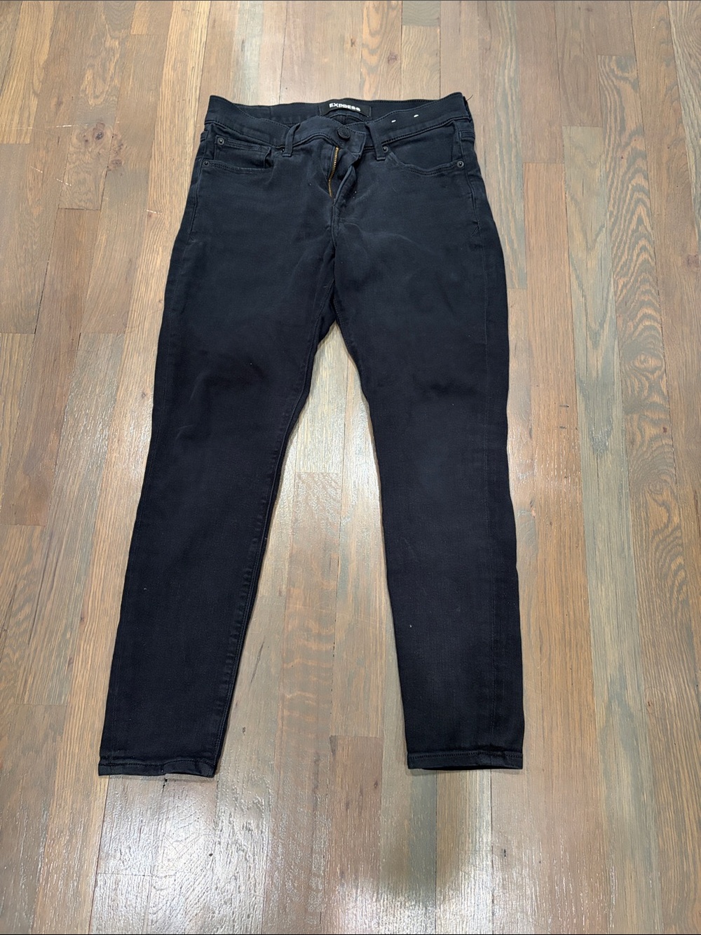 Slim Fit Black Jeans